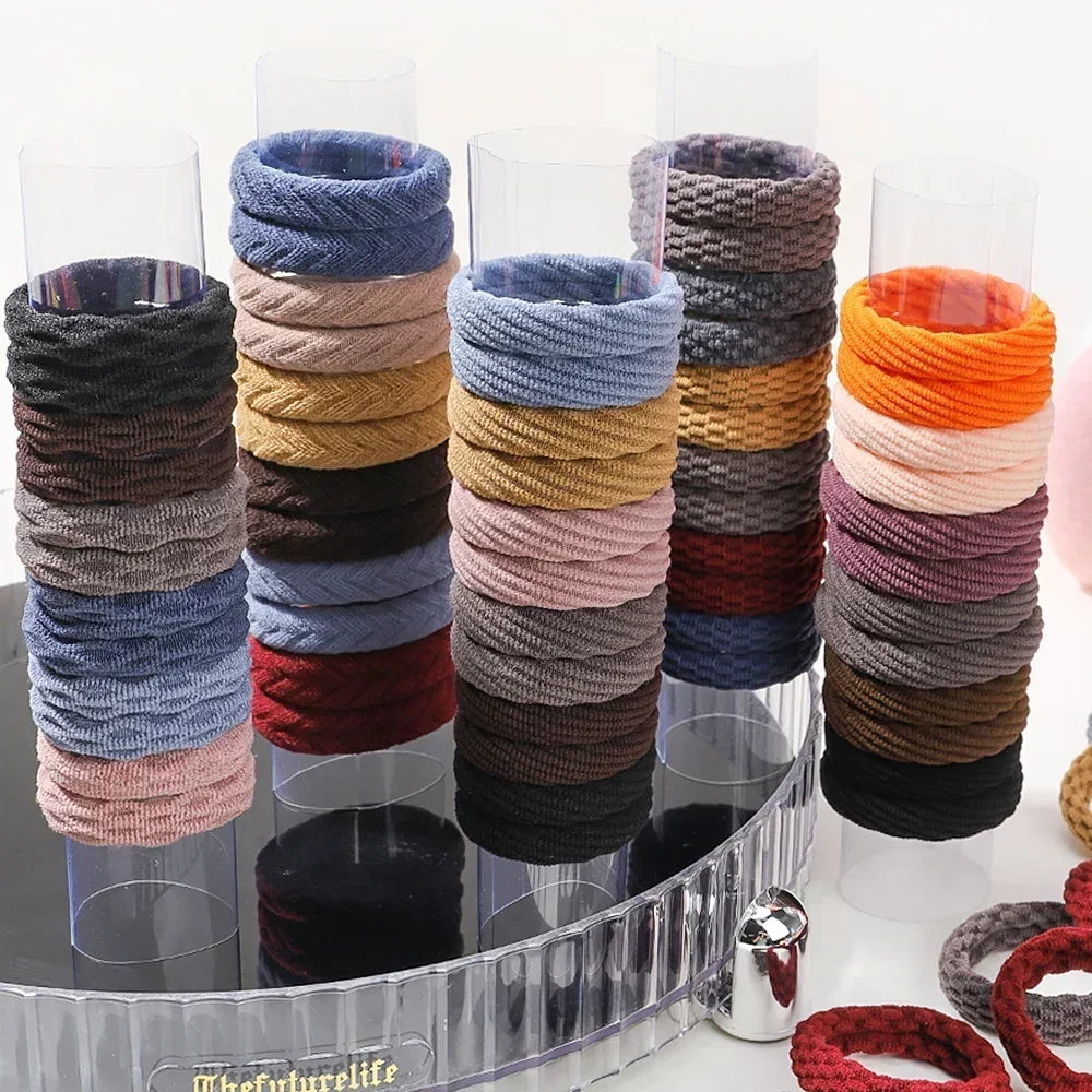 Baby Gear - 12PCS donne ragazze semplici fasce elastiche